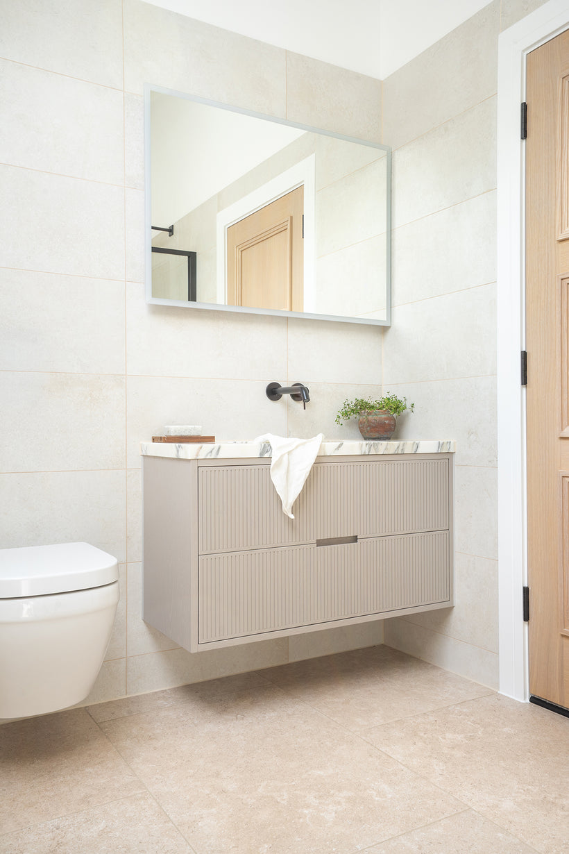 Studland Ivory Stone Effect Porcelain Tiles