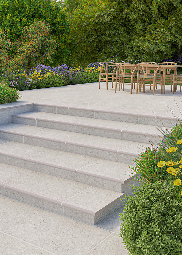Dijon Blanc by QS Stone Effect Porcelain Paving