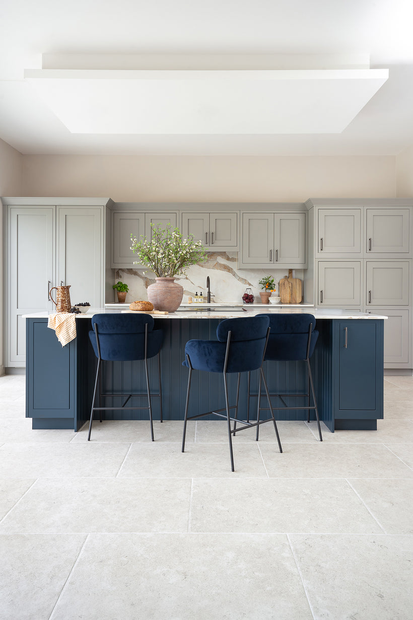 Dijon Blanc by QS Stone Effect Porcelain Tiles