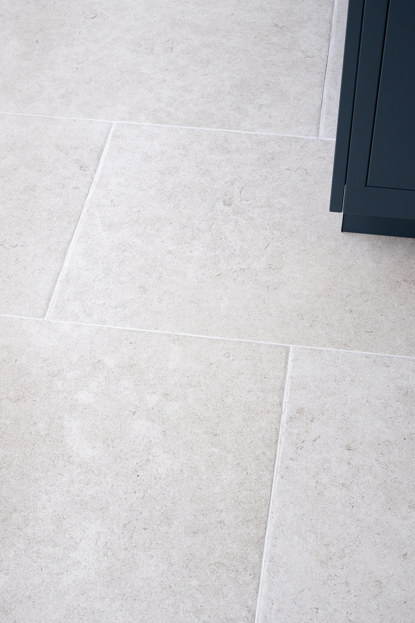 Dijon Blanc by QS Stone Effect Porcelain Tiles