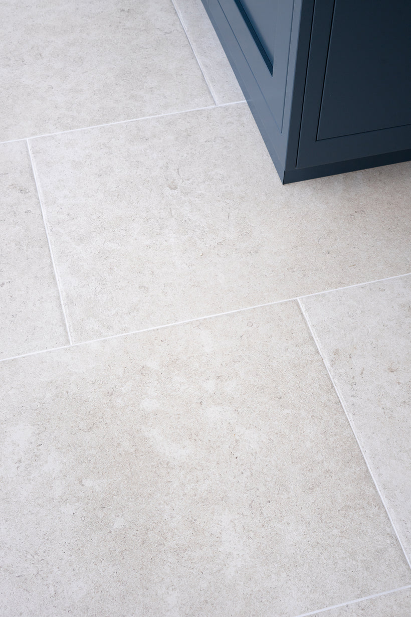 Dijon Blanc by QS Stone Effect Porcelain Tiles