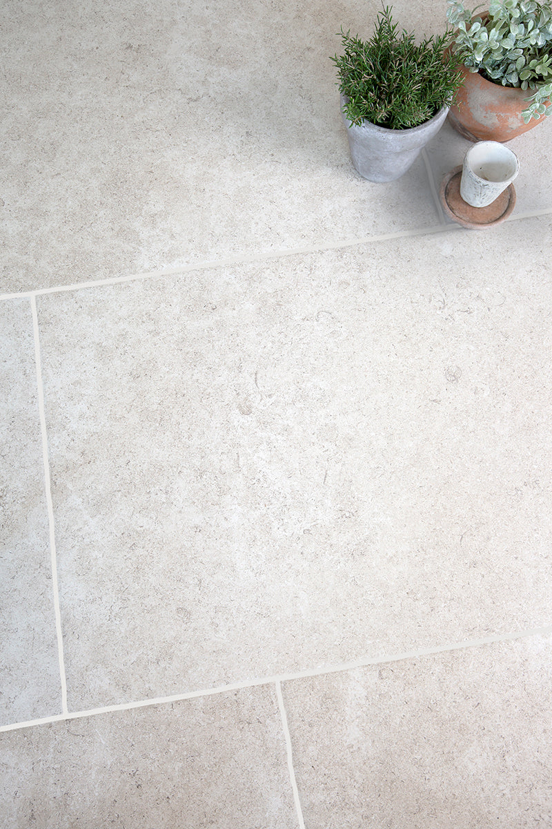 Dijon Blanc by QS Stone Effect Porcelain Paving