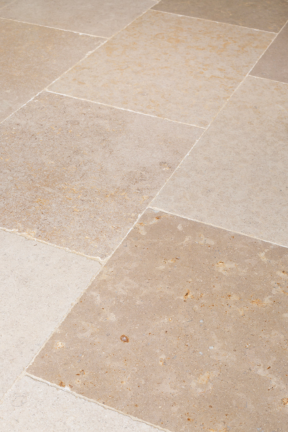 Dijon Blend Tumbled Limestone Tiles