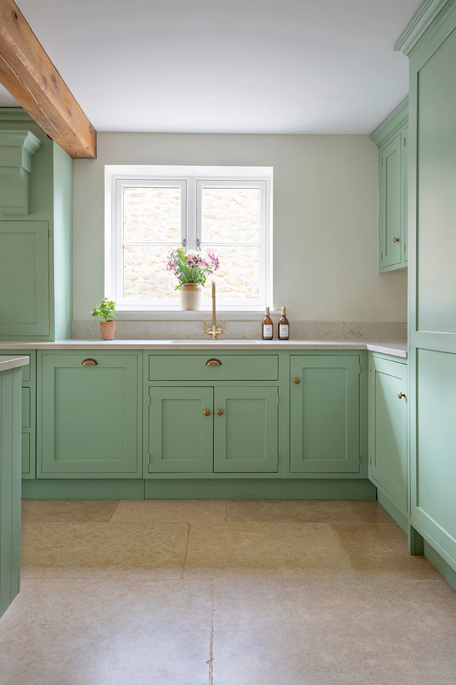 Dijon Blend Tumbled Limestone Tiles