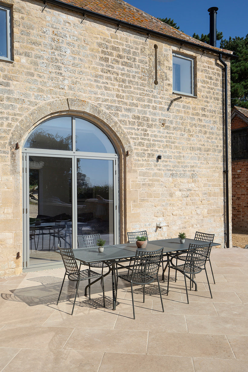 Dijon Beige Stone Effect Porcelain Paving