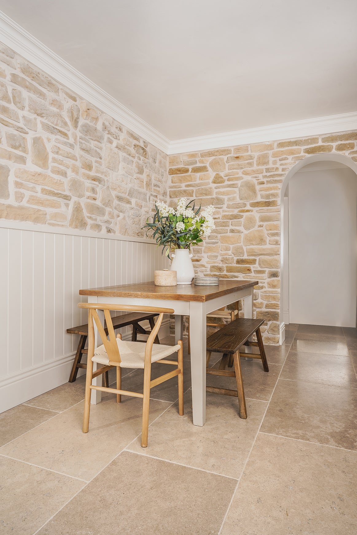 Dijon Tumbled Limestone Tiles