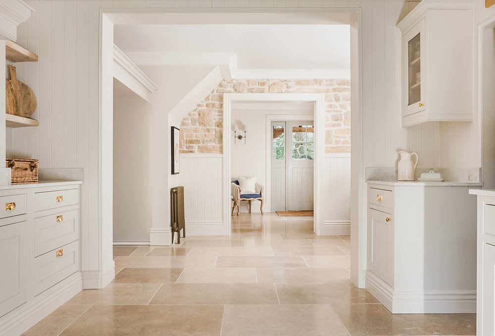 Dijon Tumbled Limestone Tiles