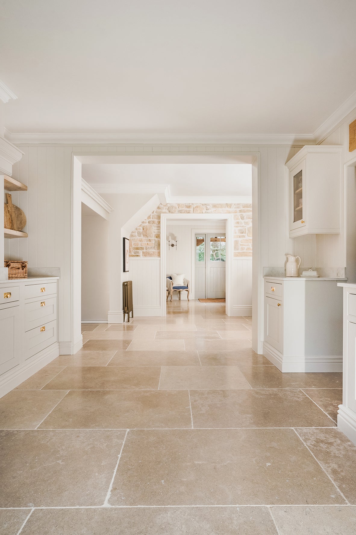 Dijon Tumbled Limestone Tiles