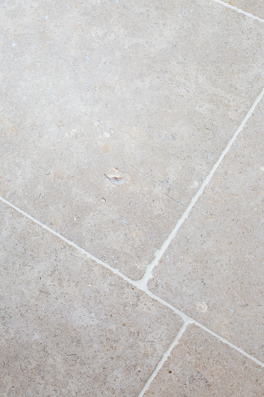Dijon Tumbled Limestone Tiles & Pavers | Quorn Stone - 500xFLx30mm