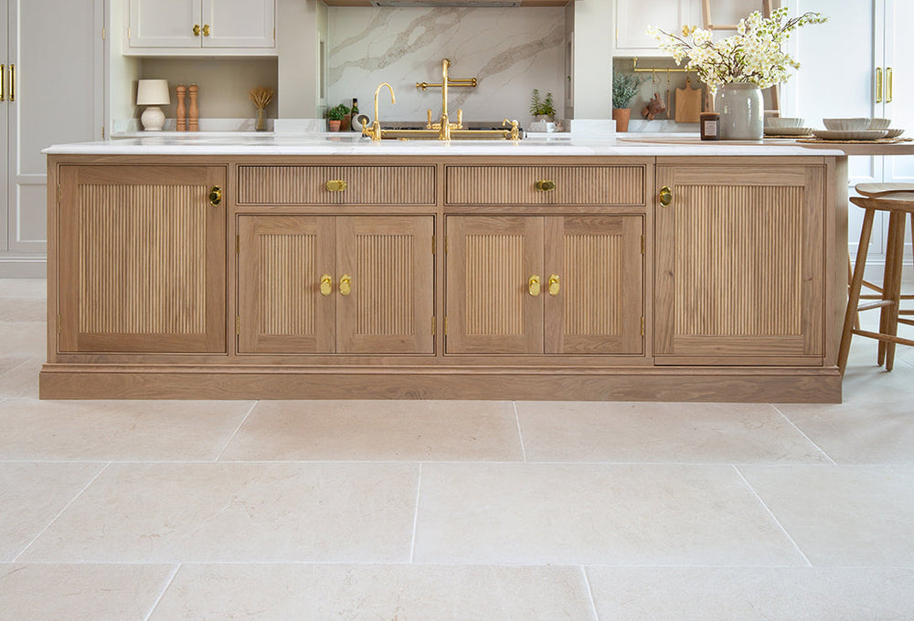 Dorchester Aged White Stone Effect Porcelain Tiles