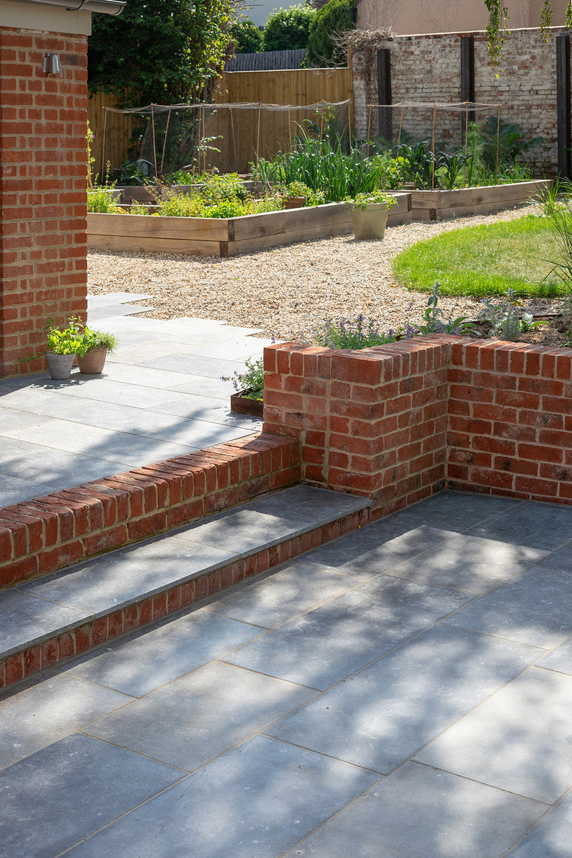Farrow Grey Tumbled Limestone Pavers