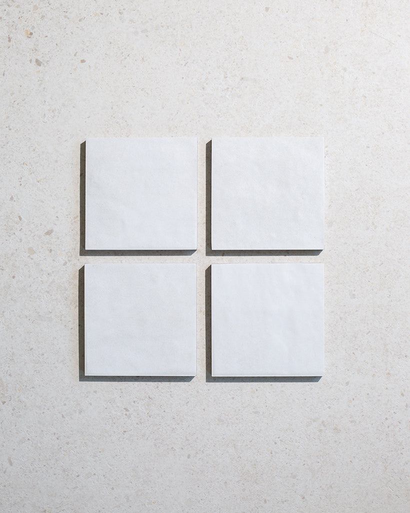 Fez White Square Decorative Tiles