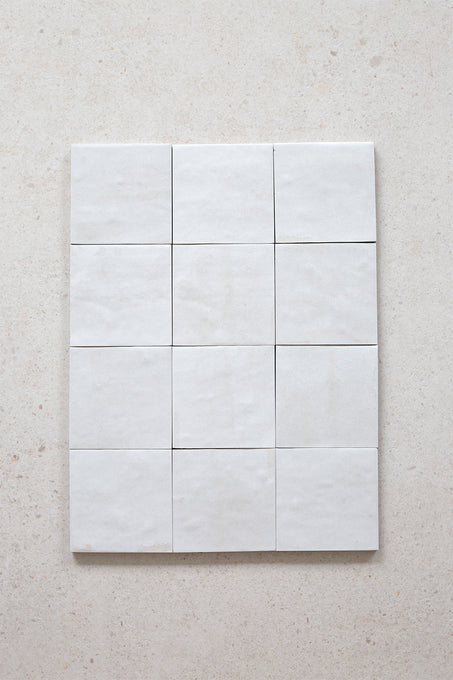 Fez White Square Decorative Tiles