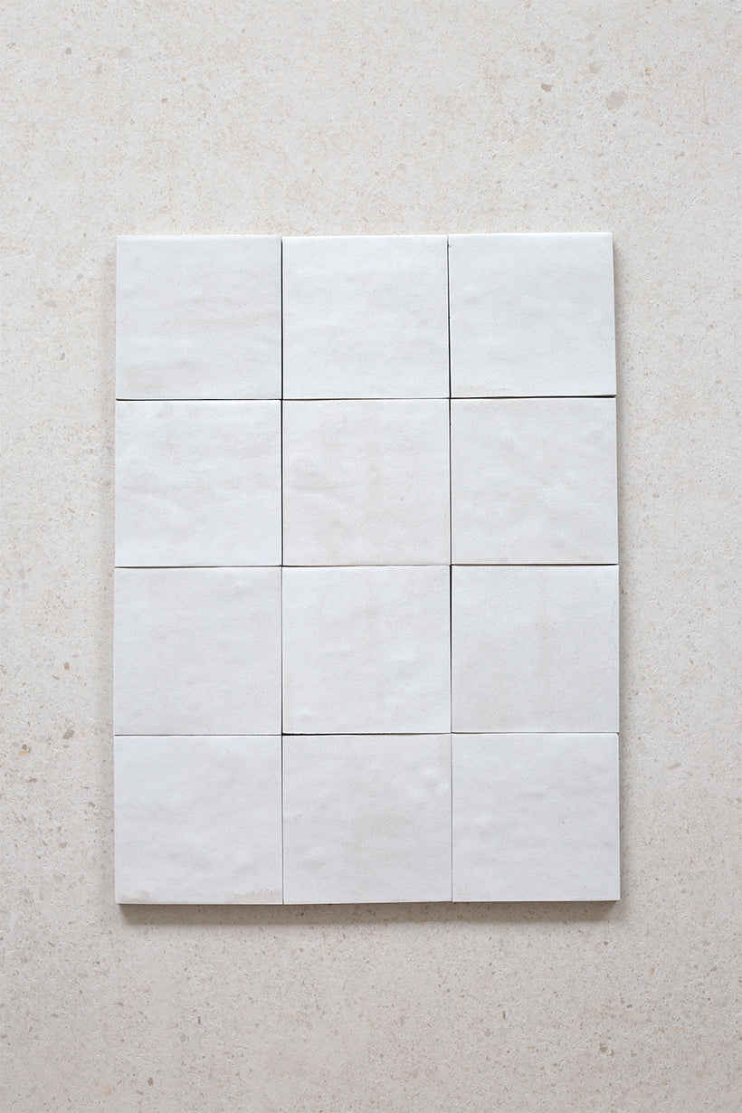 Fez White Square Decorative Tiles