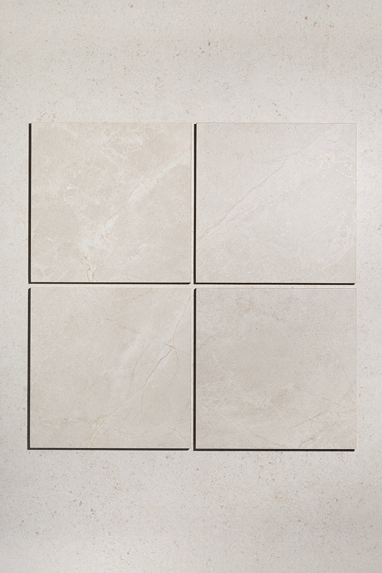 Fitzley Pearl Stone Effect Porcelain Tiles