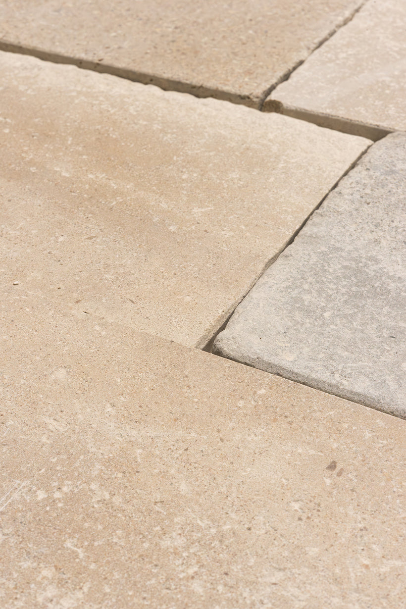 Fontarelle® Aged Tumbled Limestone Tiles