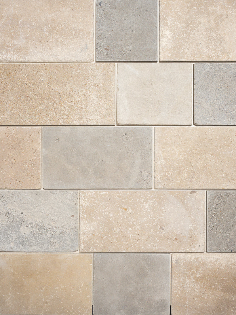 Fontarelle® Aged Tumbled Limestone Tiles