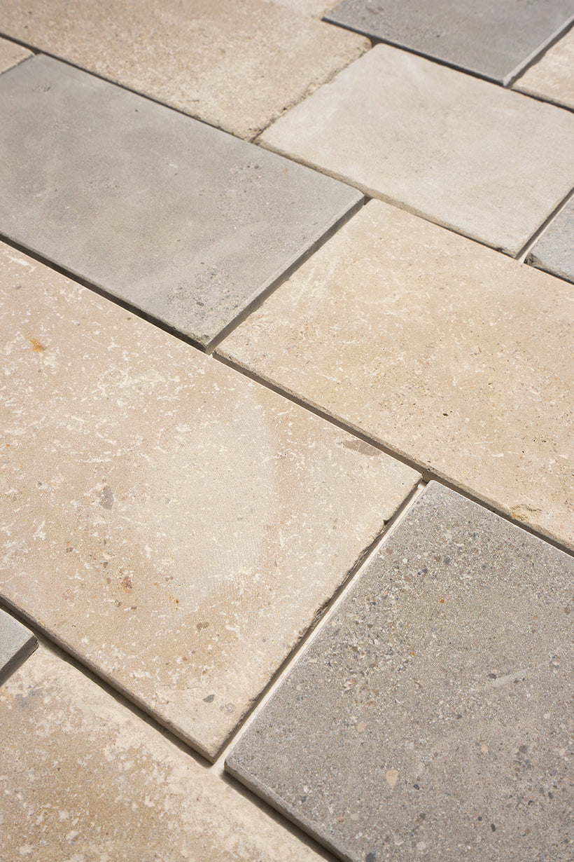 Fontarelle® Aged Tumbled Limestone Tiles
