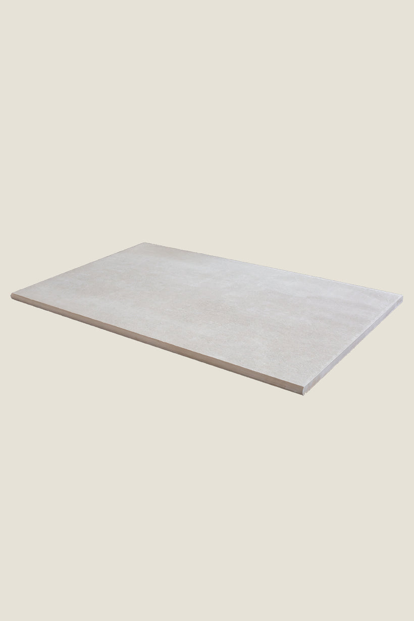 Hambleton Ivory Stone Effect Porcelain Bullnose Step