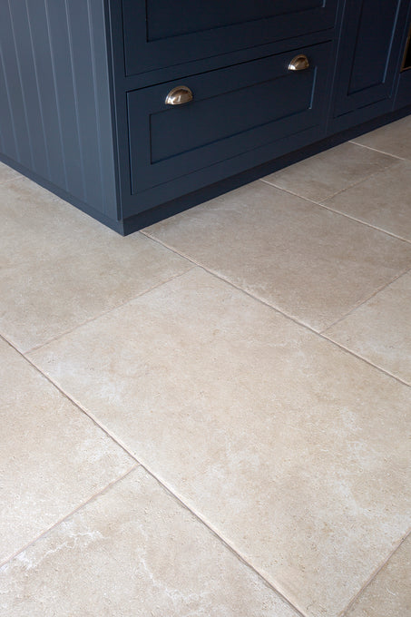 Hambleton Beige Textured Stone Effect Porcelain