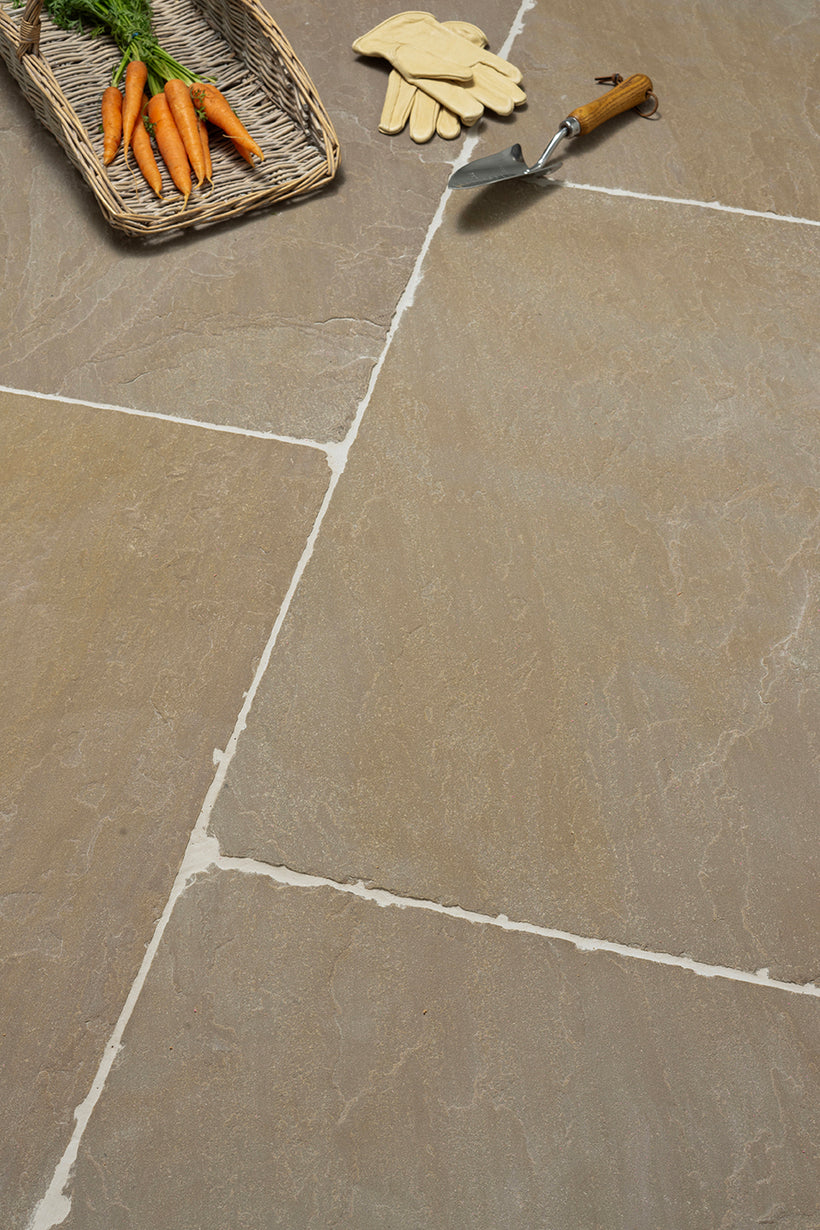 Hempstead Tumbled Sandstone Pavers