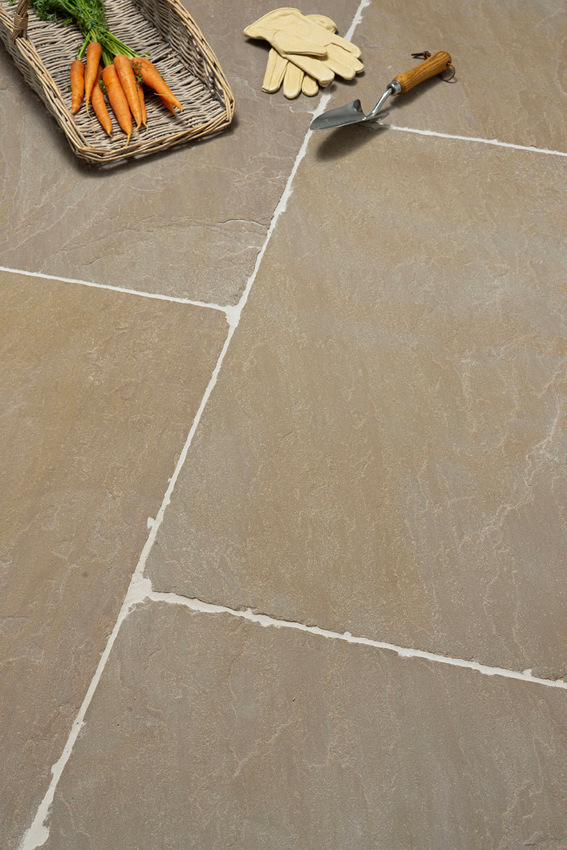 Hempstead Tumbled Sandstone Pavers