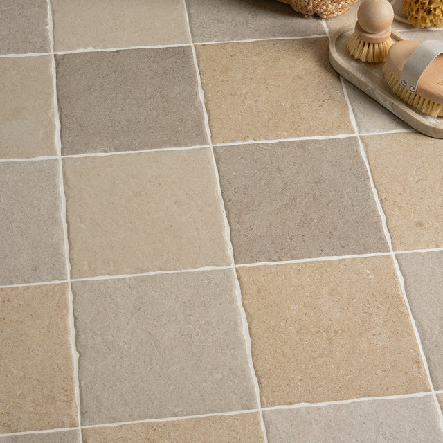 Hermitage Beige Stone Effect Decorative Tiles