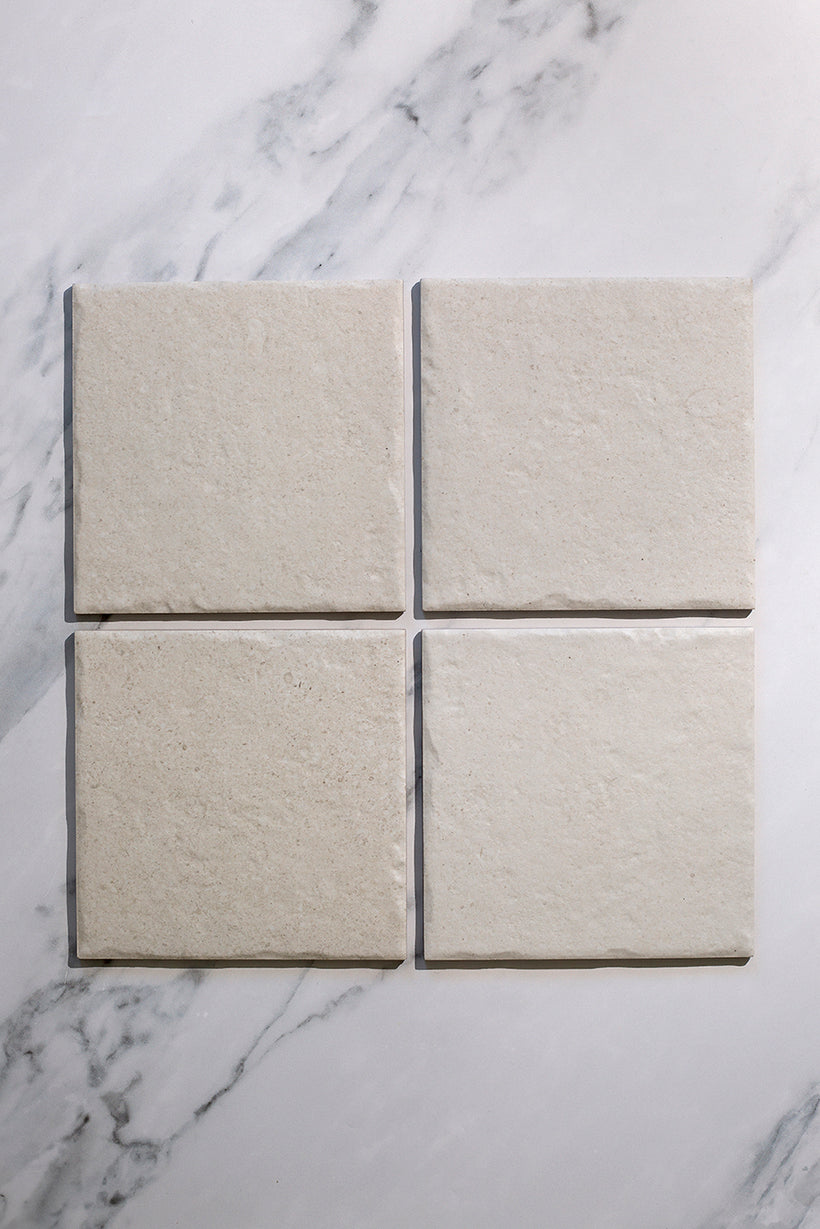 Hermitage White Stone Effect Decorative Tiles