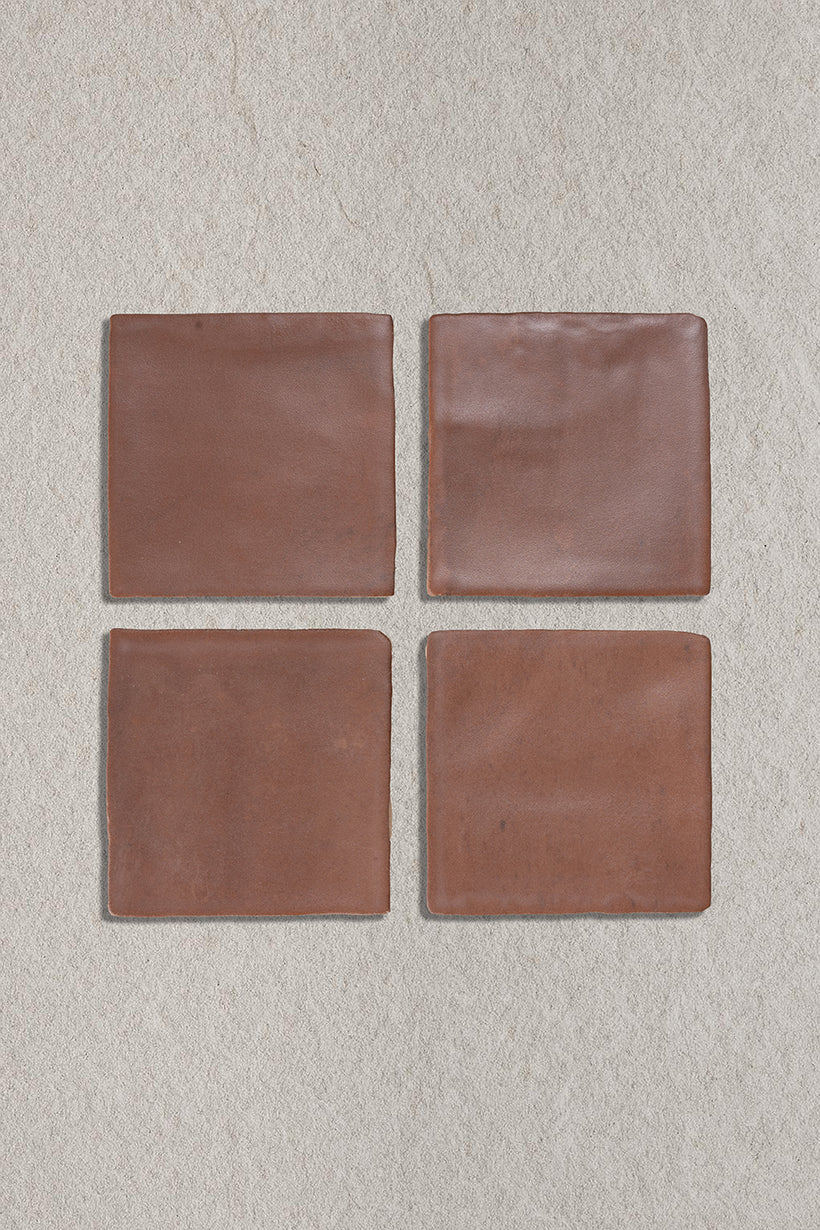 Kasbah Burgundy & Natural Chequerboard