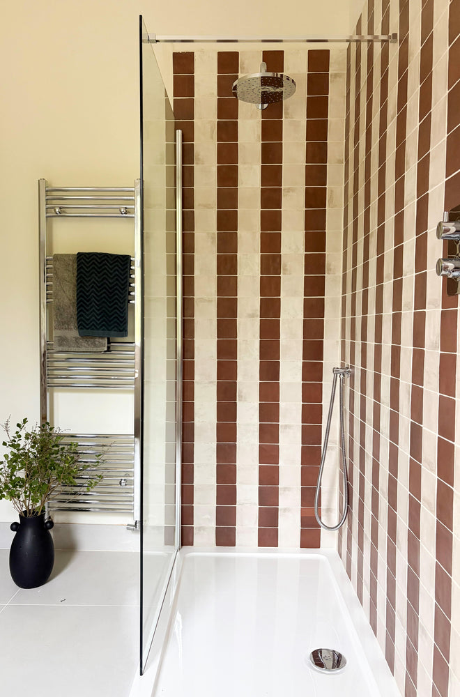 Kasbah Burgundy Square Decorative Tiles