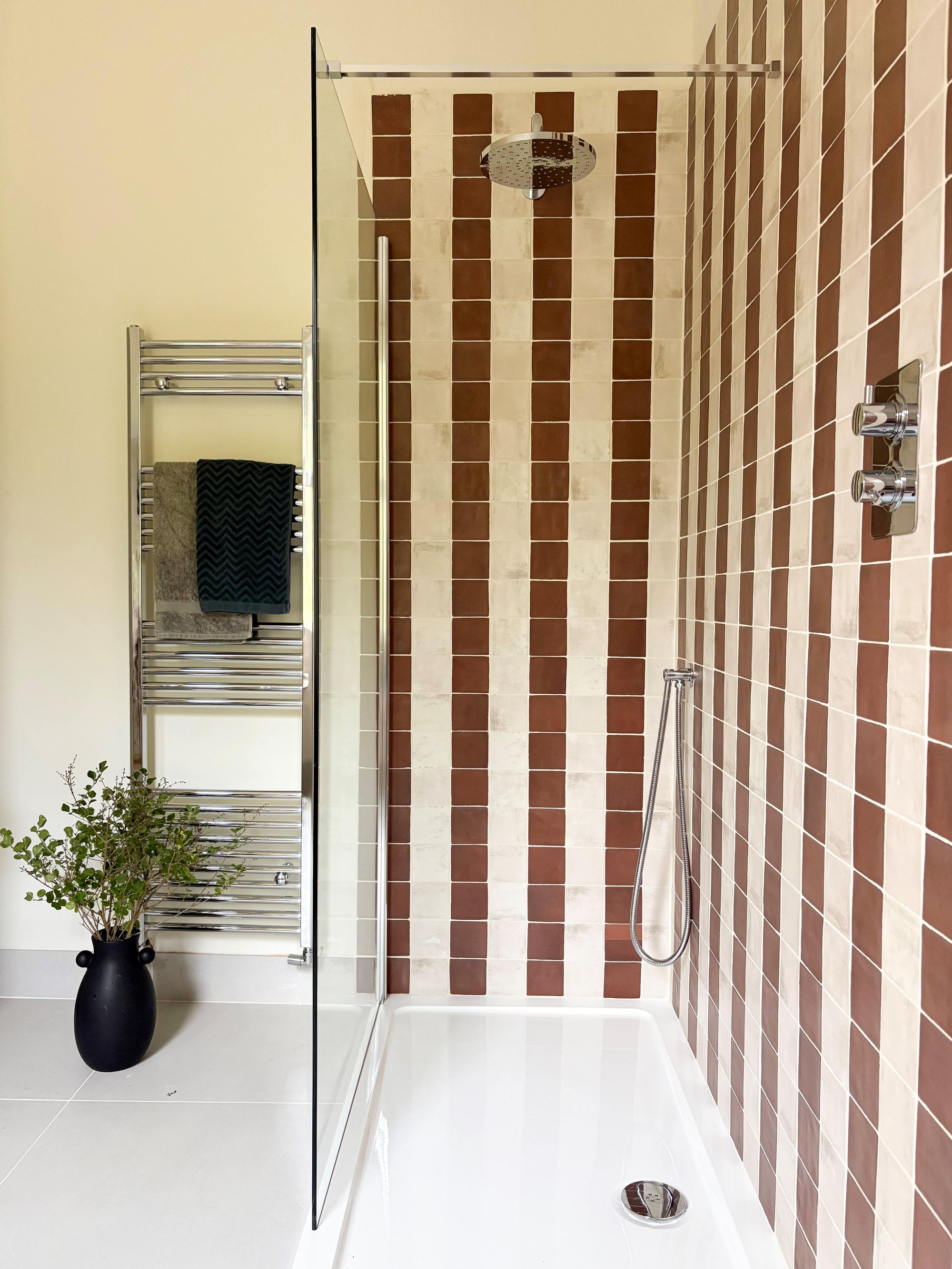 Kasbah Burgundy Square Decorative Tiles