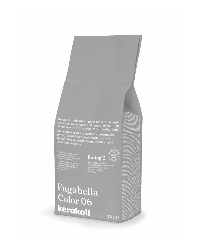 Kerakoll Color Stain Resistant Grout 06 Pearl Grey 3KG