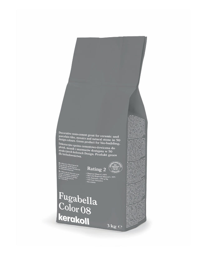 Kerakoll Color Stain Resistant Grout 08 Iron Grey 3KG