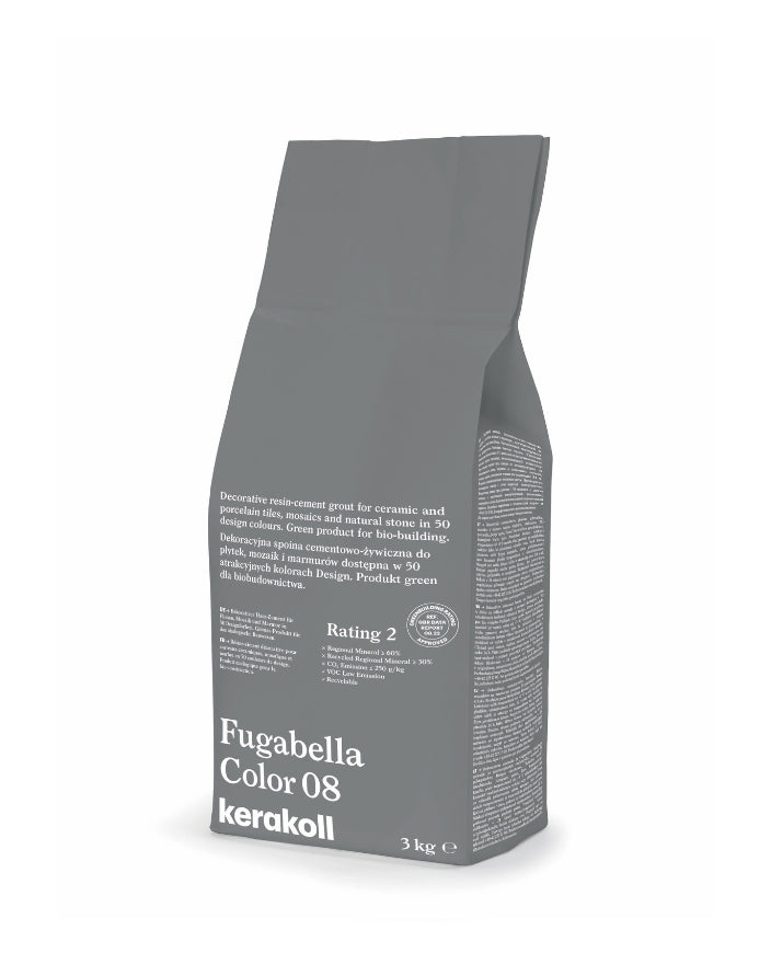 Kerakoll Color Stain Resistant Grout 08 Iron Grey 3KG