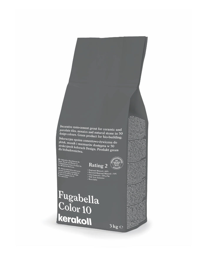 Kerakoll Color Stain Resistant Grout 10 Liquorice 3KG