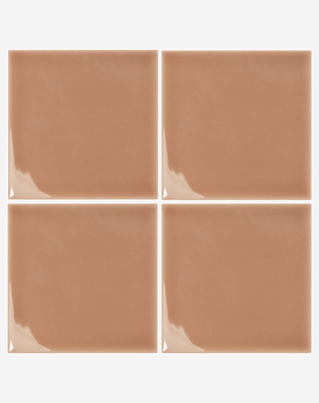 Job Lot 9.045m2 - Kiki Base Peach Gloss Decorative Tiles