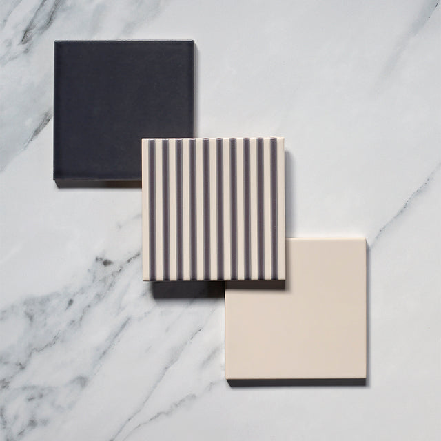 Job Lot 9.648m2 - Kiki Base Ink Gloss Decorative Tiles