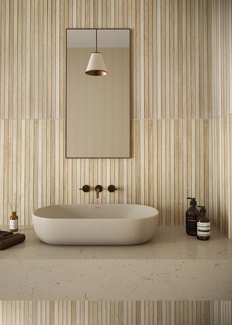 Fluted Tiles Quorn Stone fluted-tiles-quorn-stone
