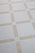 Ludlow Ivory Cassettone Stone Effect Porcelain Tiles
