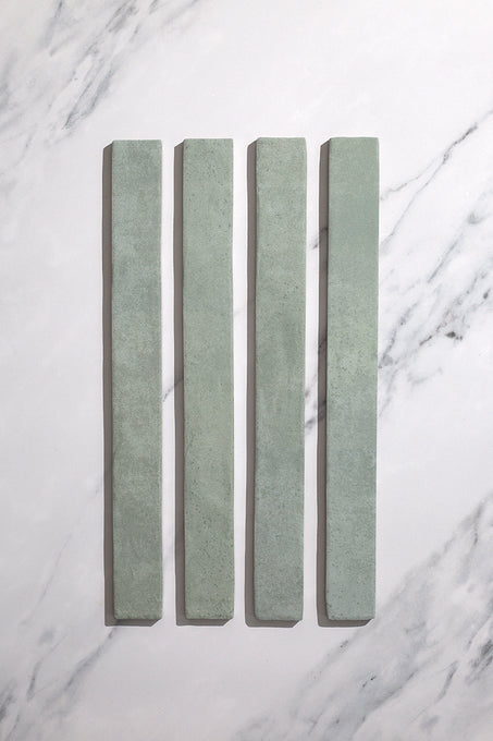 Luella Powder Blue Gloss Metro Tiles - Second Selection