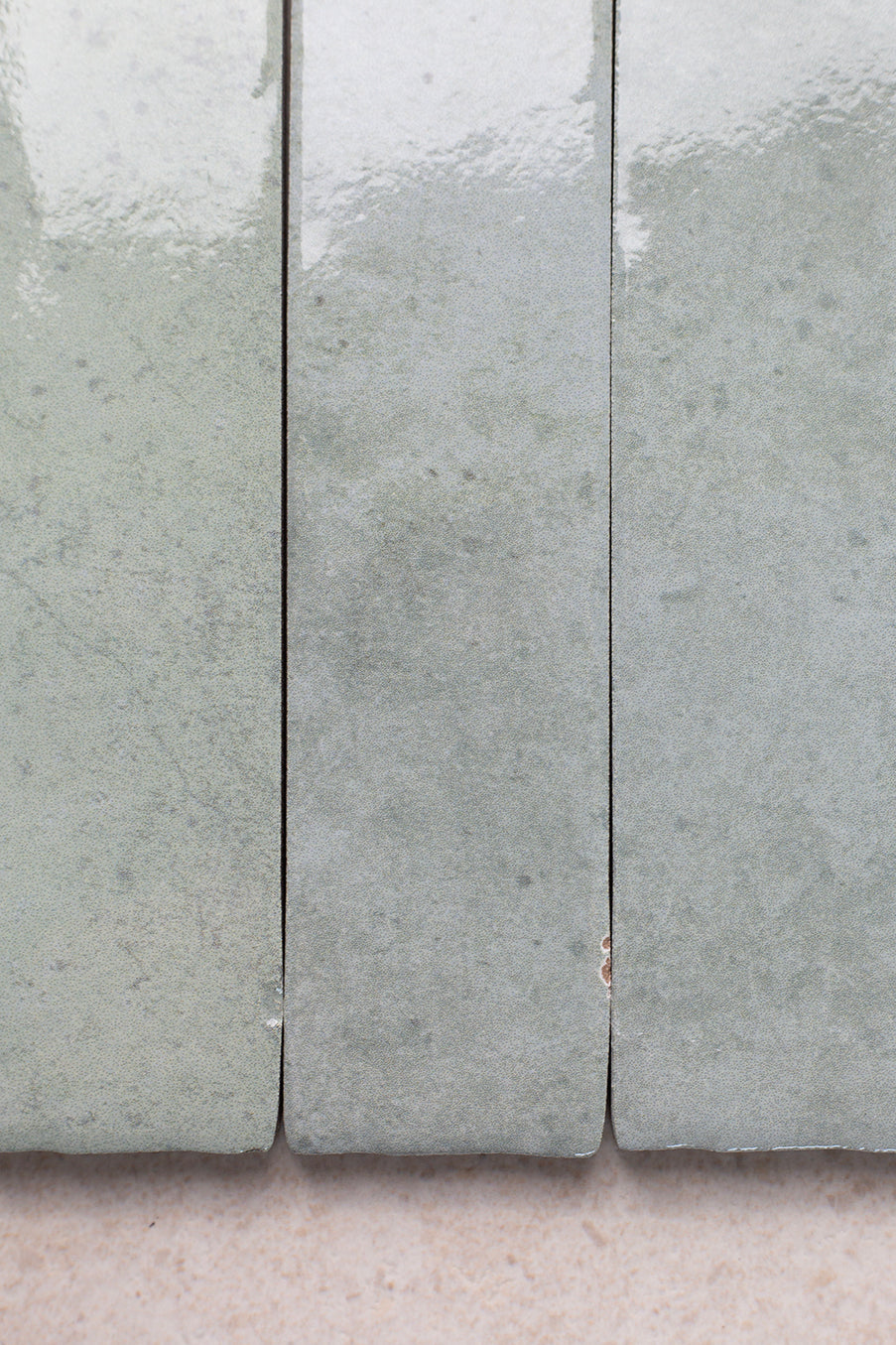 Luella Powder Blue Gloss Metro Tiles - Second Selection