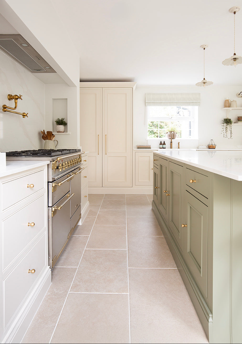 Lullington Beige Stone Effect Porcelain Tiles