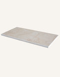 Monte Carlo Tumbled Limestone Bullnose Step