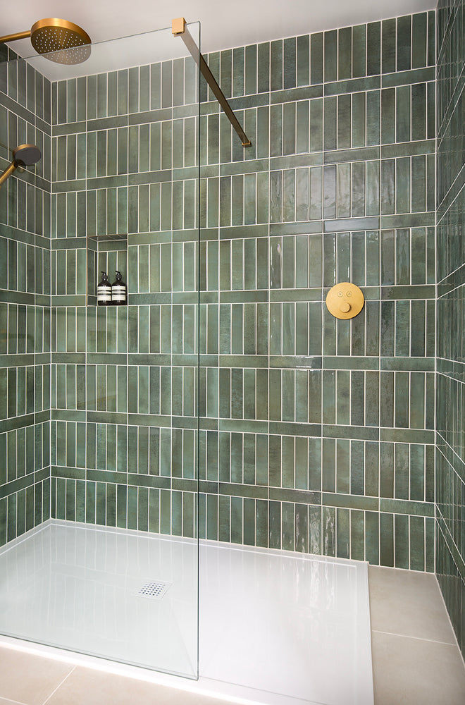 Nori Forest Gloss Metro Tiles