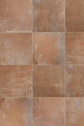 Oliva Rojo Square Terracotta Effect Tiles