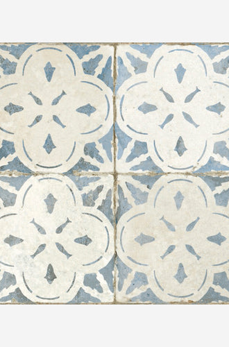 Ophelia Blue Patterned Ceramic Tiles