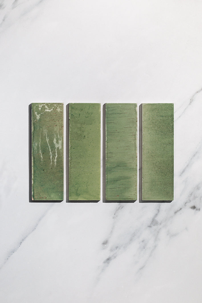 Oriva Verde Gloss Metro Tiles