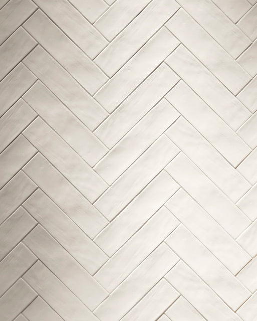 Orkney White Ceramic Metro Tiles