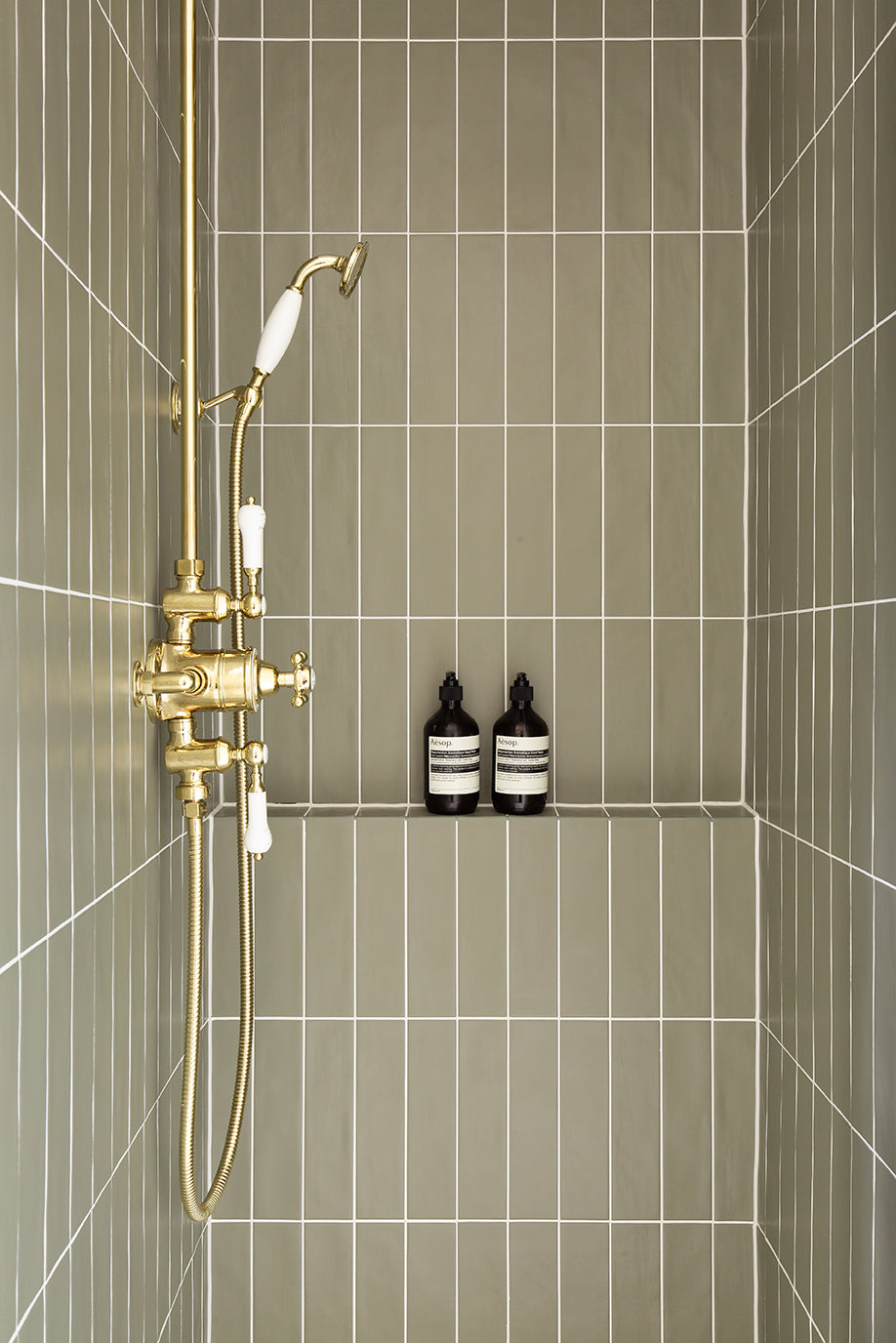 Orkney Green Ceramic Metro Tiles