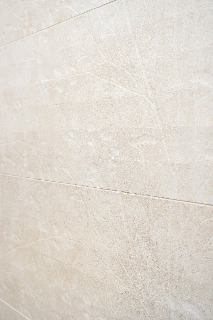 Orla Ivory Petal Decor Tiles